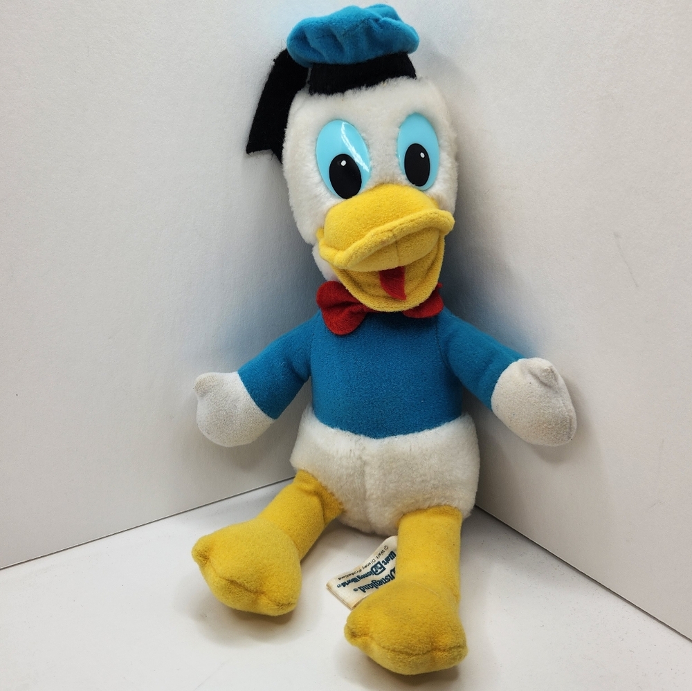 Vintage Disney Donald Duck Plush 12"